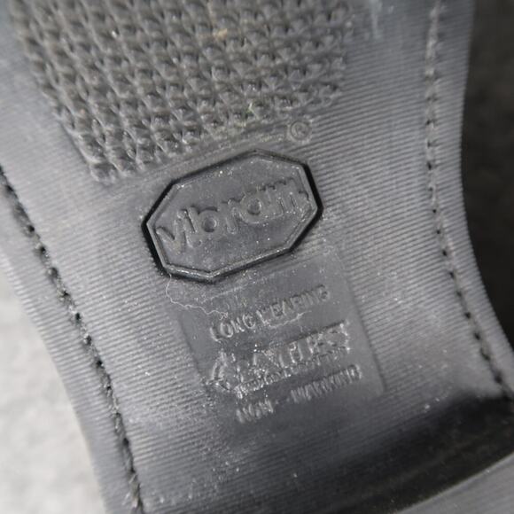 Bates Shoes Mens 8.5 Derby Oxford Classic Dress Black Lace Up Work Formal Vibram main image 6